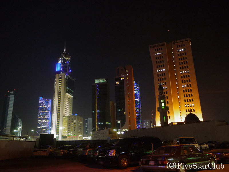 クウェートの夜景
